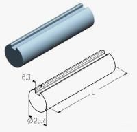 ALUTECH: 403230500 - Вал  TSH-5/4-6000. фотография