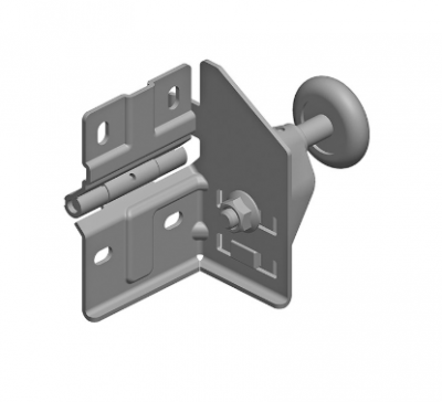 ALUTECH:401221000 - Кронштейн роликовый боковой  RBT-200L фотография