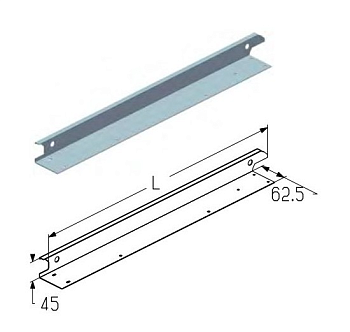 ALUTECH:  401350810 - Накладка боковая  EC-45.525R фотография